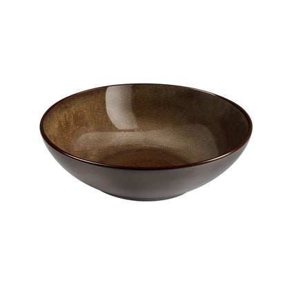 Salade- en pastabord 18 cm - 6-delig - Feeling bronze