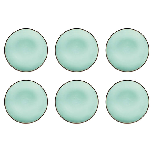 Dessertbord 21 cm (set van 6) - 6-delig - Feeling jade