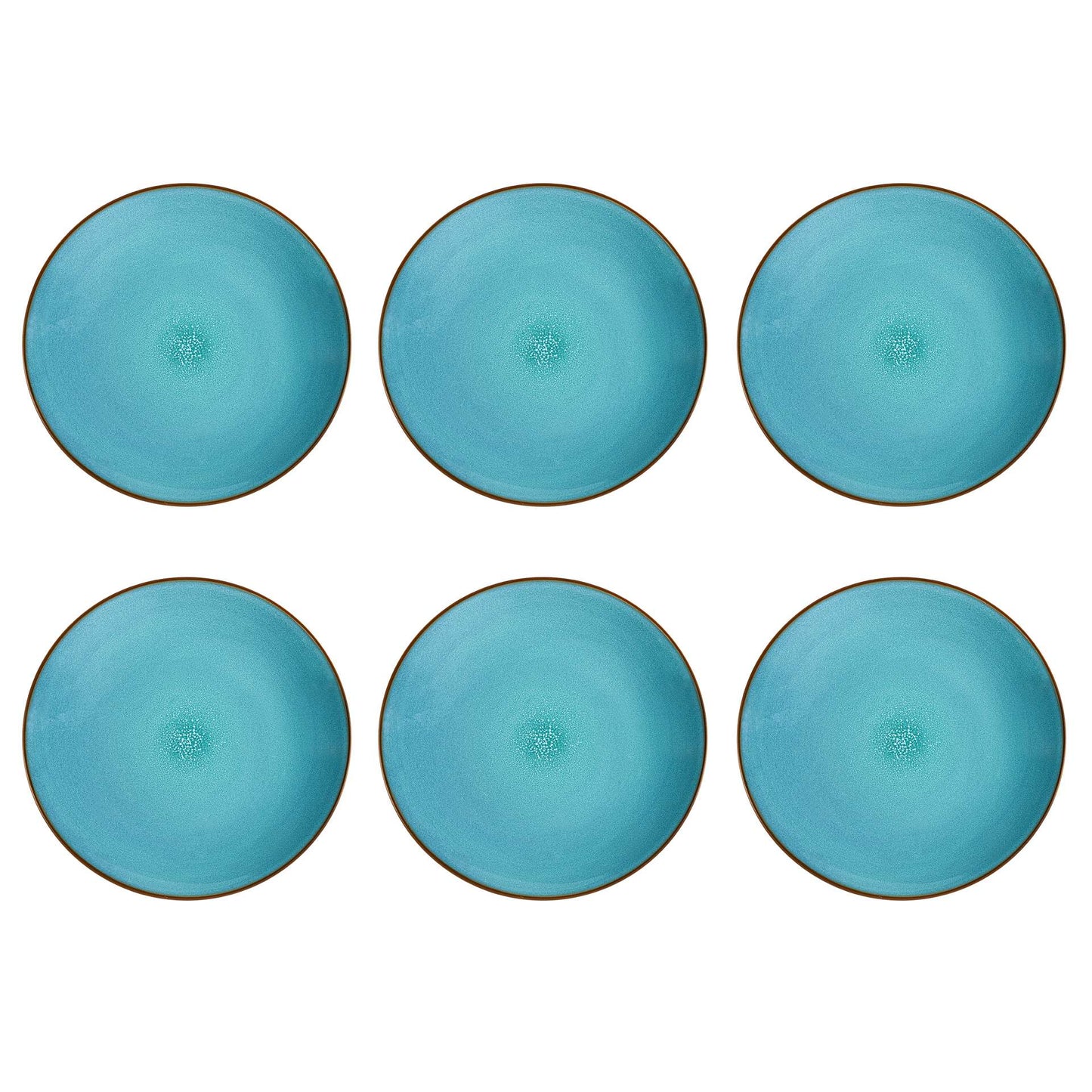 Dinerbord 26,5 cm (set van 6) - 6-delig - Feeling turquoise