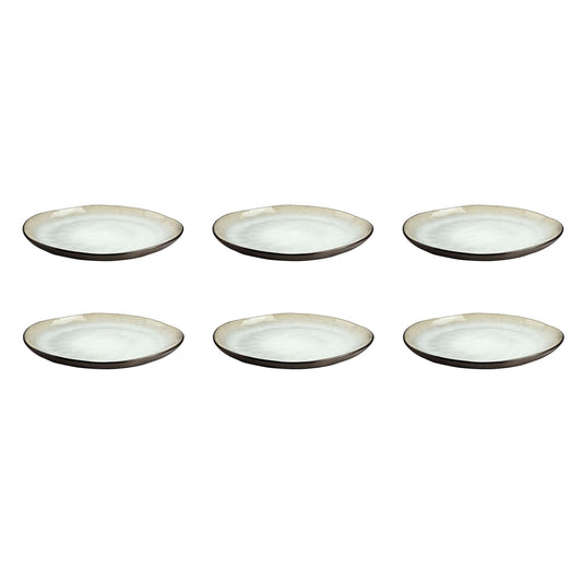 SHADOW NACRE - Dinerbord 28 cm (set van 6)