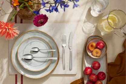 Dinerbord 28 cm (set van 6) - 6-delig - Shadow aqua