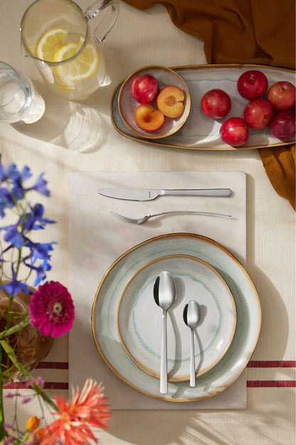 Dinerbord 28 cm (set van 6) - 6-delig - Shadow aqua