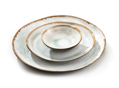 SHADOW AQUA - Dinerbord 28 cm (set van 6)
