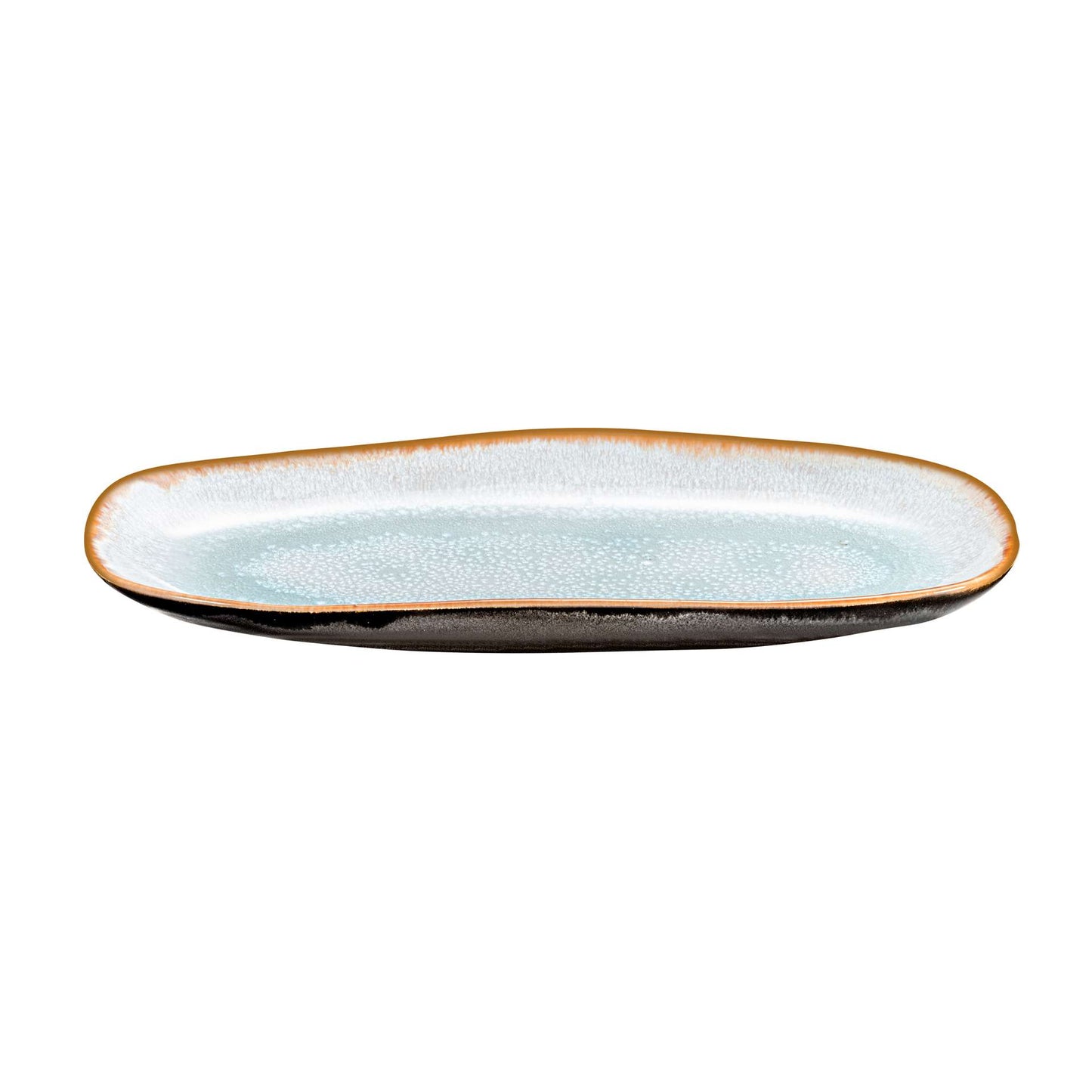 Kleine ovale schaal 23 x 11 cm - 6-delig - Shadow aqua