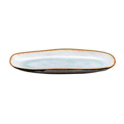 Kleine ovale schaal 23 x 11 cm - 6-delig - Shadow aqua