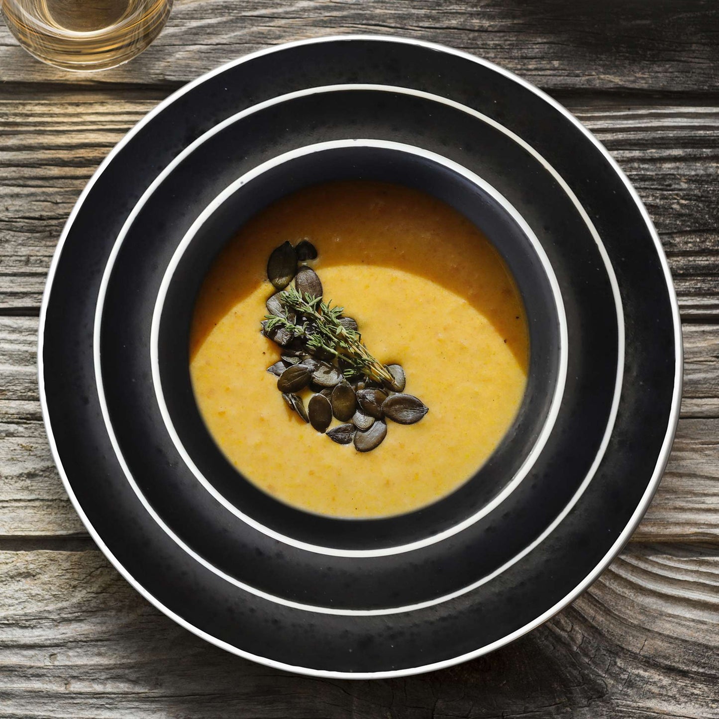 Dinerbord 26 cm (set van 6) - 6-delig - Aster granite