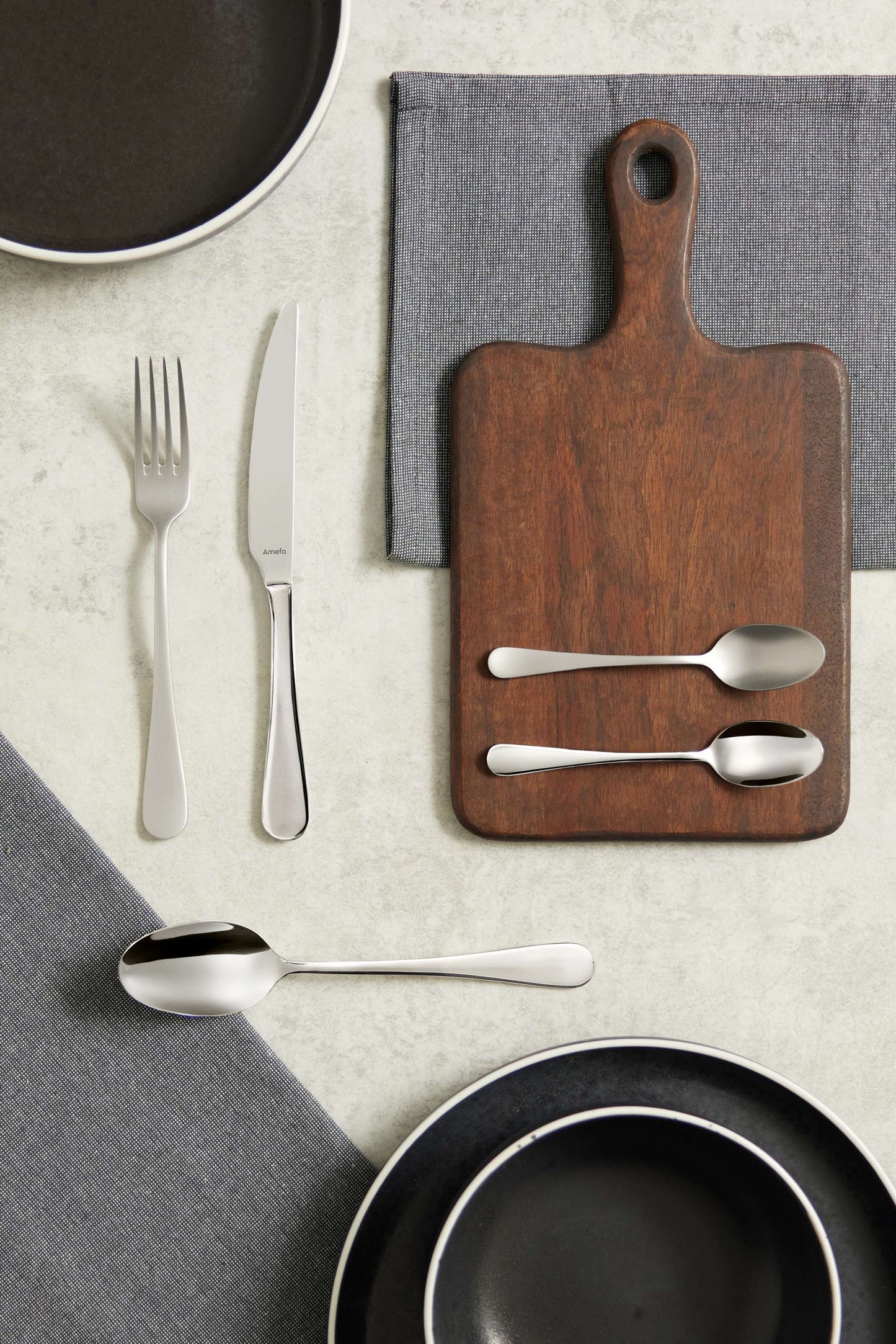 Dinerbord 26 cm (set van 6) - 6-delig - Aster granite