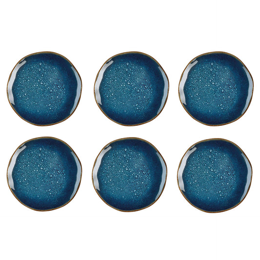 VERTIGO DENIM - Dessertbord 21 cm (set van 6)