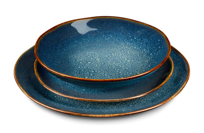 VERTIGO DENIM - Dessertbord 21 cm (set van 6)