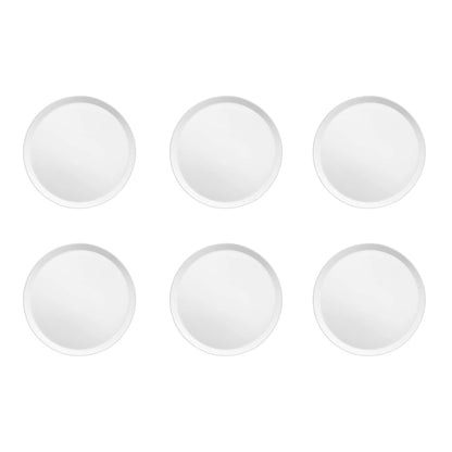 YAKA WHITE - Dessertbord 21,5 cm (set van 6)