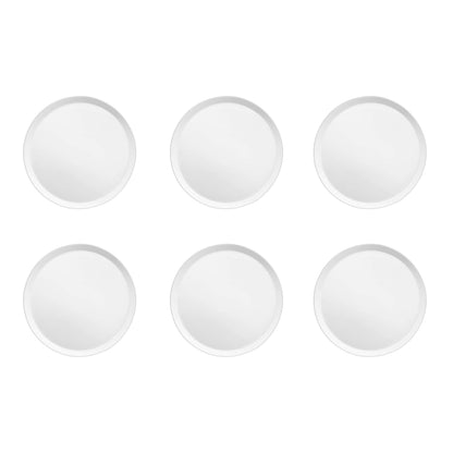 YAKA WHITE - Dessertbord 21,5 cm (set van 6)