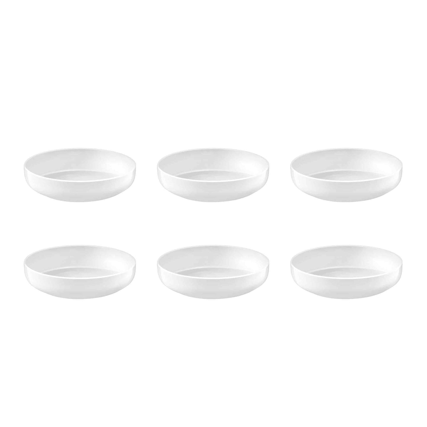 YAKA WHITE - Salade- en pastabord 20 cm