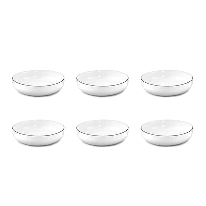 YAKA BLACK - Salade- en pastabord 20 cm
