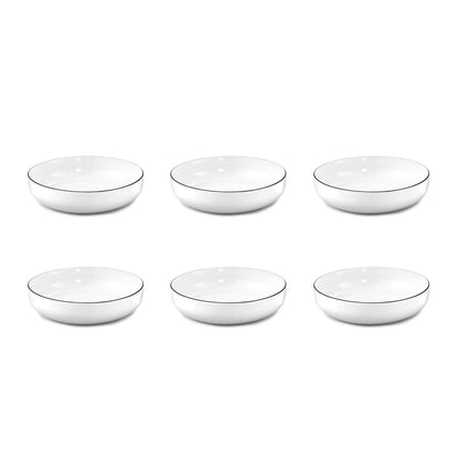YAKA BLACK - Salade- en pastabord 20 cm