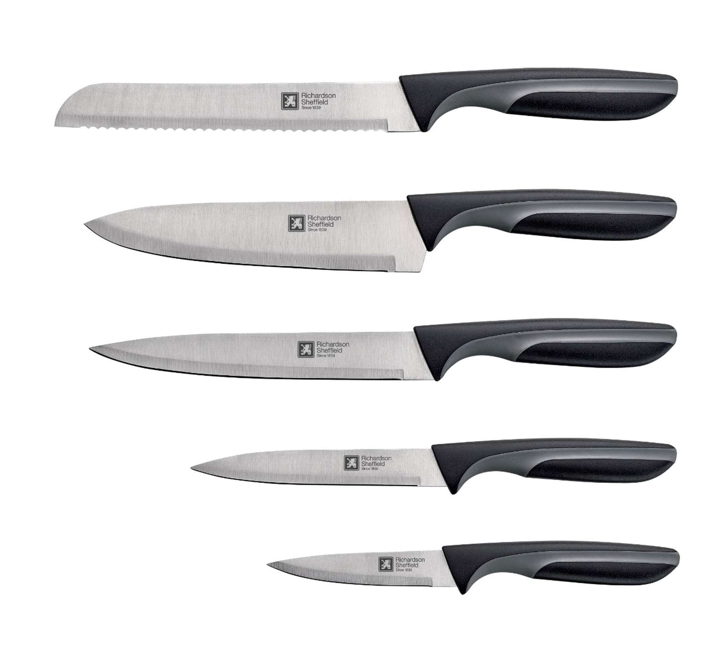 Knife block - 5-piece - Black