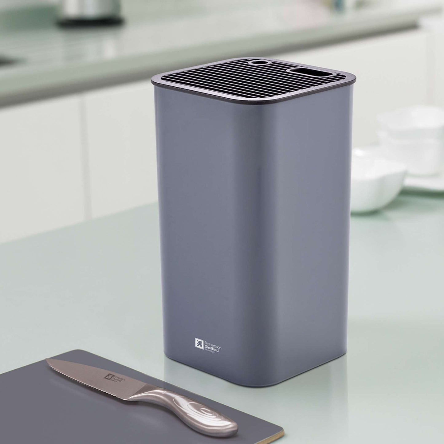 Knife block - Grey