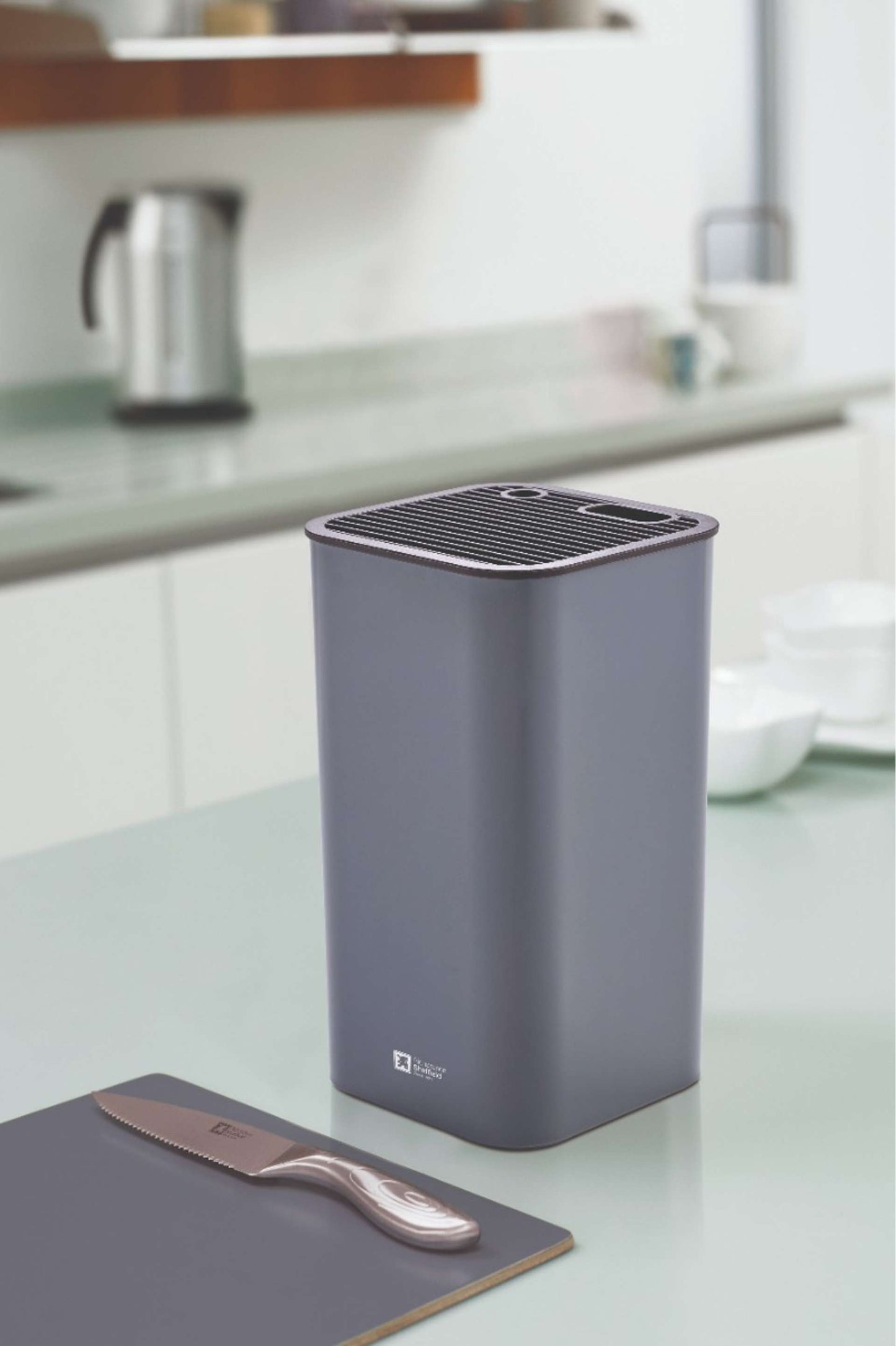 Knife block - Grey
