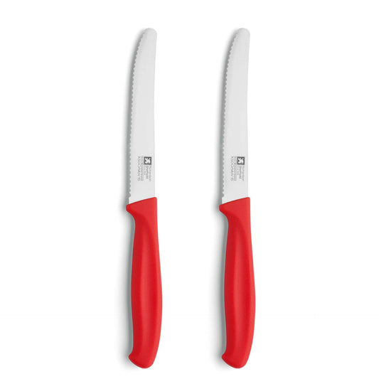 Sup R Cut Tomato Knife Set - 2-piece - Red